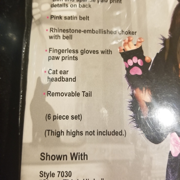 NWT/Sealed bag,  Cute and Flirty Cat Costume - Picture 6 of 10